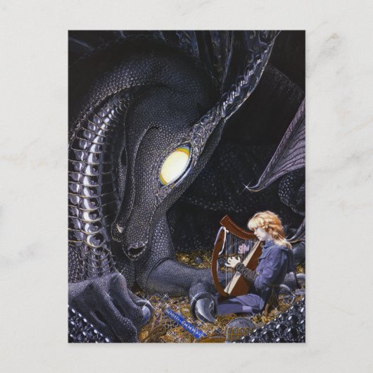 音楽好き – ポストカード (正面)