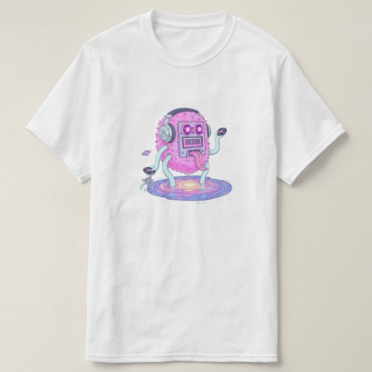音楽好き Tシャツ (デザイン正面)