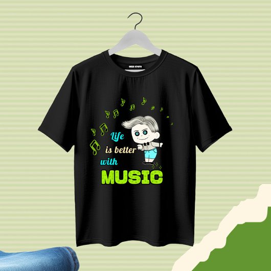 音楽好き Tシャツ