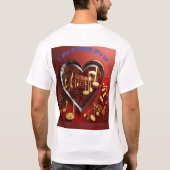 音楽好きTシャツ Tシャツ (裏面)