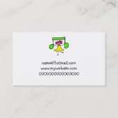 音楽子供 名刺 (裏面)