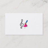 音楽子供 名刺 (裏面)