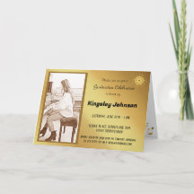 音楽学校卒業エレガント招待状