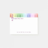 音楽学校 ポストイット (正面)