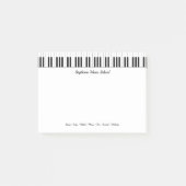 音楽学校 ポストイット (正面)