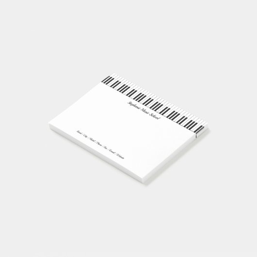 音楽学校 ポストイット (アングル)