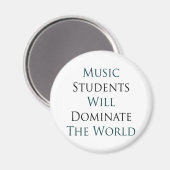音楽学生は世界を席巻する マグネット (正面/裏面)