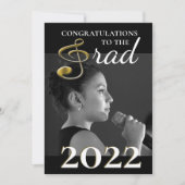 音楽学生卒業発表トレブルクレフ、 音符記号 案内状 (正面)