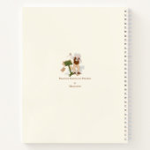 音楽学生演奏パーソナライズされた者 ノートブック (裏面)