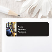 音楽室でハープ ラベル (インサイチュ)