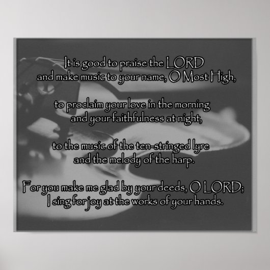 音楽室の称賛のポスター ポスター (正面)