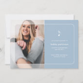 音楽専攻の卒業発表 案内状 (正面)