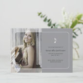 音楽専攻の卒業発表 案内状 (スタンド正面)