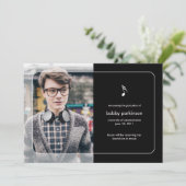 音楽専攻の卒業発表 案内状 (スタンド正面)