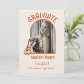 音楽専攻　卒業のお知らせ 招待状 (スタンド正面)