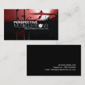 音楽専門店/ドラマーの名刺 名刺 (正面/裏面)