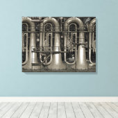 音楽工場 キャンバスプリント (インサイチュ (ウッドフロア))