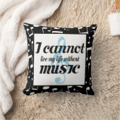 音楽常習者のミュージシャンの装飾用クッションのギフト クッション (ブランケット)