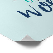 音楽引用文手書画ポスターをアップする ポスター (角)