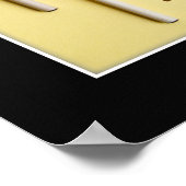 音楽引用文 – パーカ感動的ッション ポスター (角)