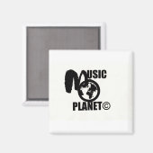 音楽惑星 マグネット (正面/裏面)