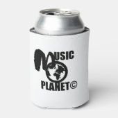 音楽惑星 缶クーラー (缶正面)