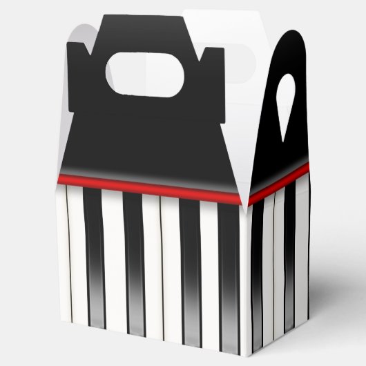 音楽愛好家かわいいパーティーの好意ボックス フェイバーボックス (オープン)