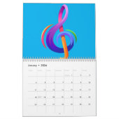 音楽愛好家のためのカレンダー カレンダー (1月 2026)