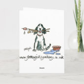 音楽愛好家のためのハッピーバースデーカード カード (裏面)