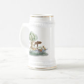 音楽愛好家のマグカップ ビールジョッキ (正面左)