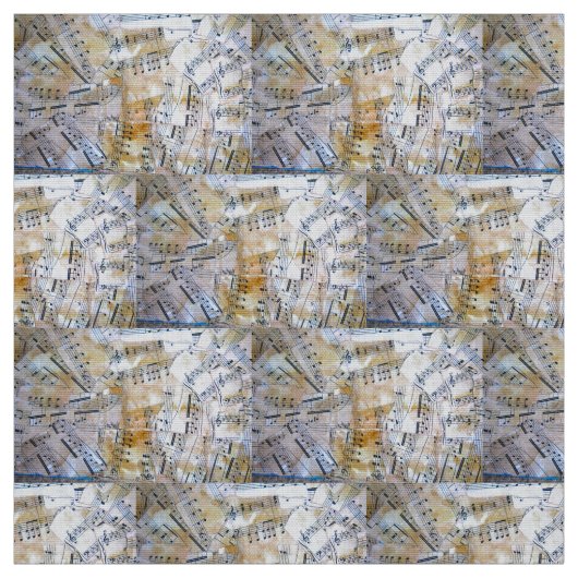 音楽愛好家の幾何学的なファブリック ファブリック (見本)