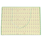 音楽愛好家の抱き枕 ラージペーパーバッグ (正面)