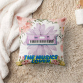音楽愛好家の枕 クッション (ブランケット)