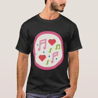 音楽愛好家グラフィックTシャツ Tシャツ
