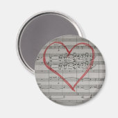 音楽愛好家マグネット マグネット (正面/裏面)