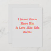 音楽愛好家結婚のエンクロージャカード エンクロージャーカード (正面/裏面)