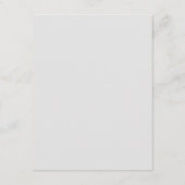 音楽愛好家結婚のエンクロージャカード エンクロージャーカード (裏面)