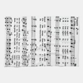 音楽愛好家 キッチンタオル (横)