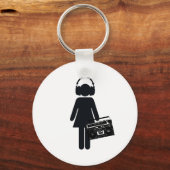 音楽愛好家 キーホルダー (正面)