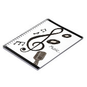 音楽愛好家 ノートブック (左側)