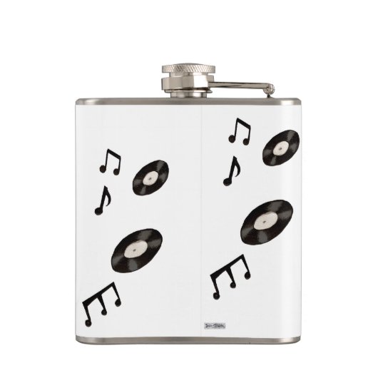 音楽愛好家 フラスク (裏面)