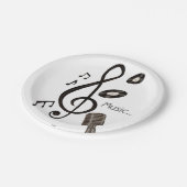 音楽愛好家 ペーパープレート (アングル)