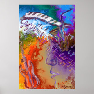 音楽愛好家 ポスター