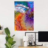 音楽愛好家 ポスター (ホームオフィス)