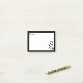 音楽愛好家 ポストイット (デスク上)