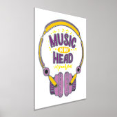 音楽愛好家 箔ポスター (レイダウン)