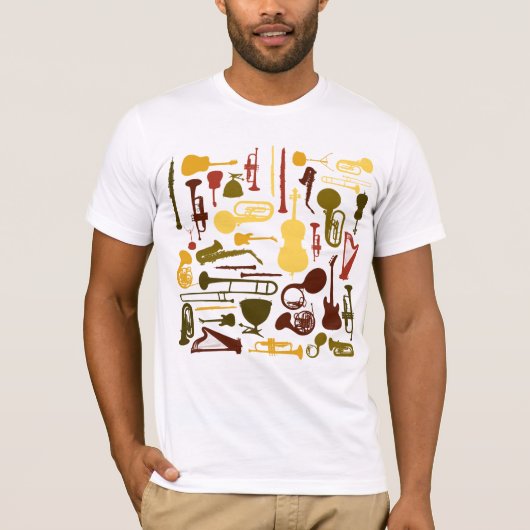 音楽愛好家 Tシャツ (正面)