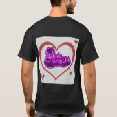 🎶音楽愛好家 Tシャツ (裏面)