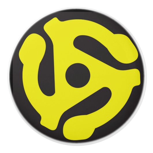 音楽愛好者のための45記録的なアダプターの陶磁器のノブ セラミックノブ (正面)