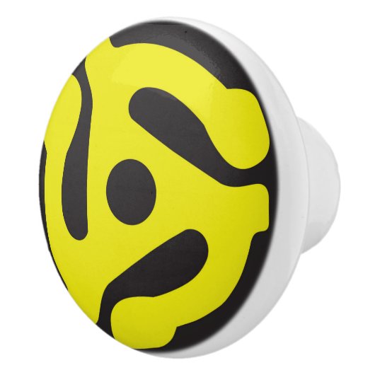 音楽愛好者のための45記録的なアダプターの陶磁器のノブ セラミックノブ (右)